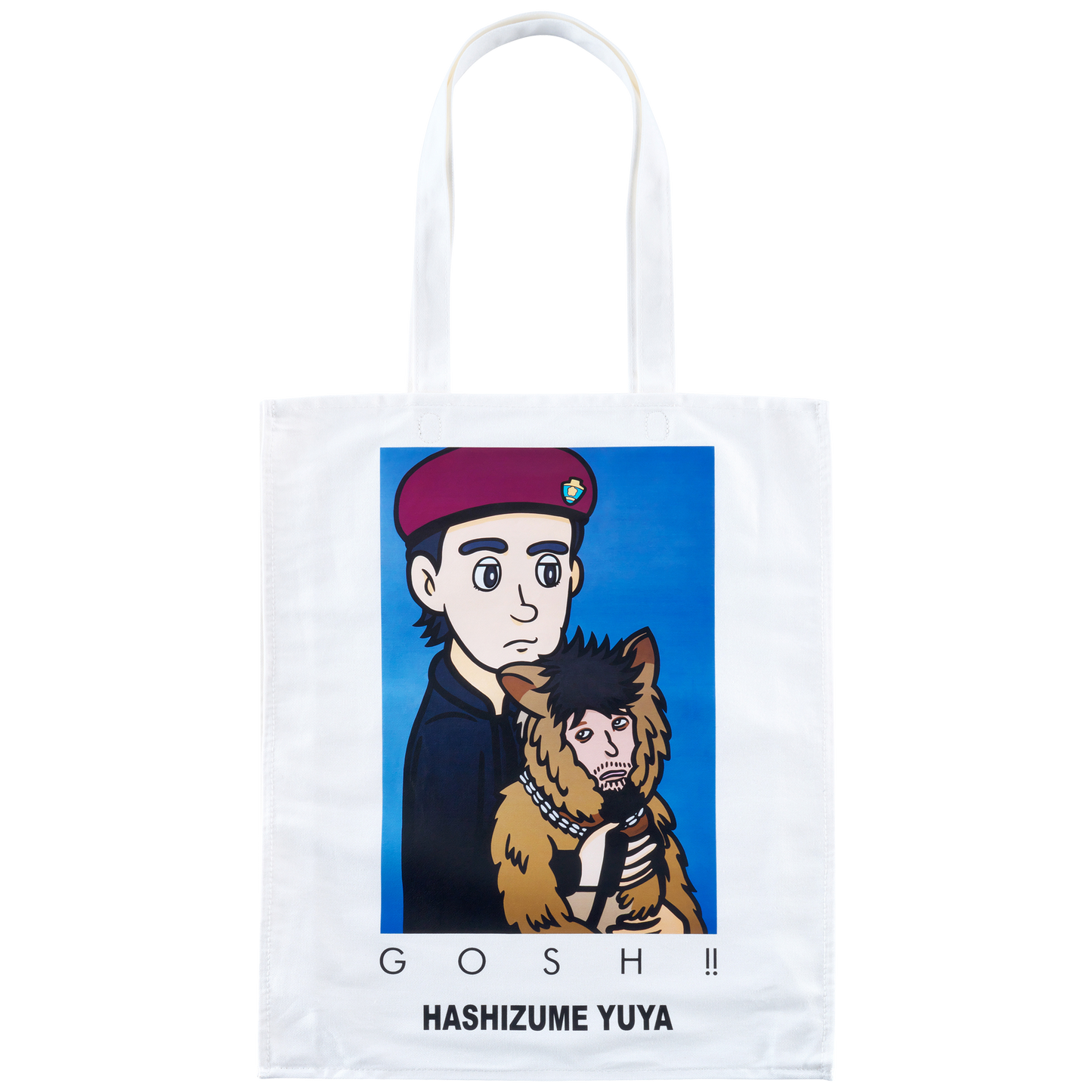 MLE HASHIZUME YUYA × “Oliver the Dog, (GOSH!!) This Bastard” MOVIE TOTE BAG "Ippei & Oliver"