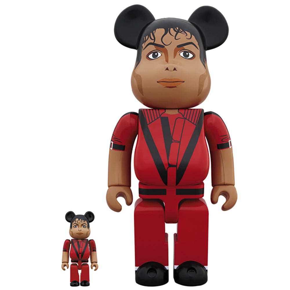 BE@RBRICK Michael Jackson Red Jacket 100％ & 400％_0