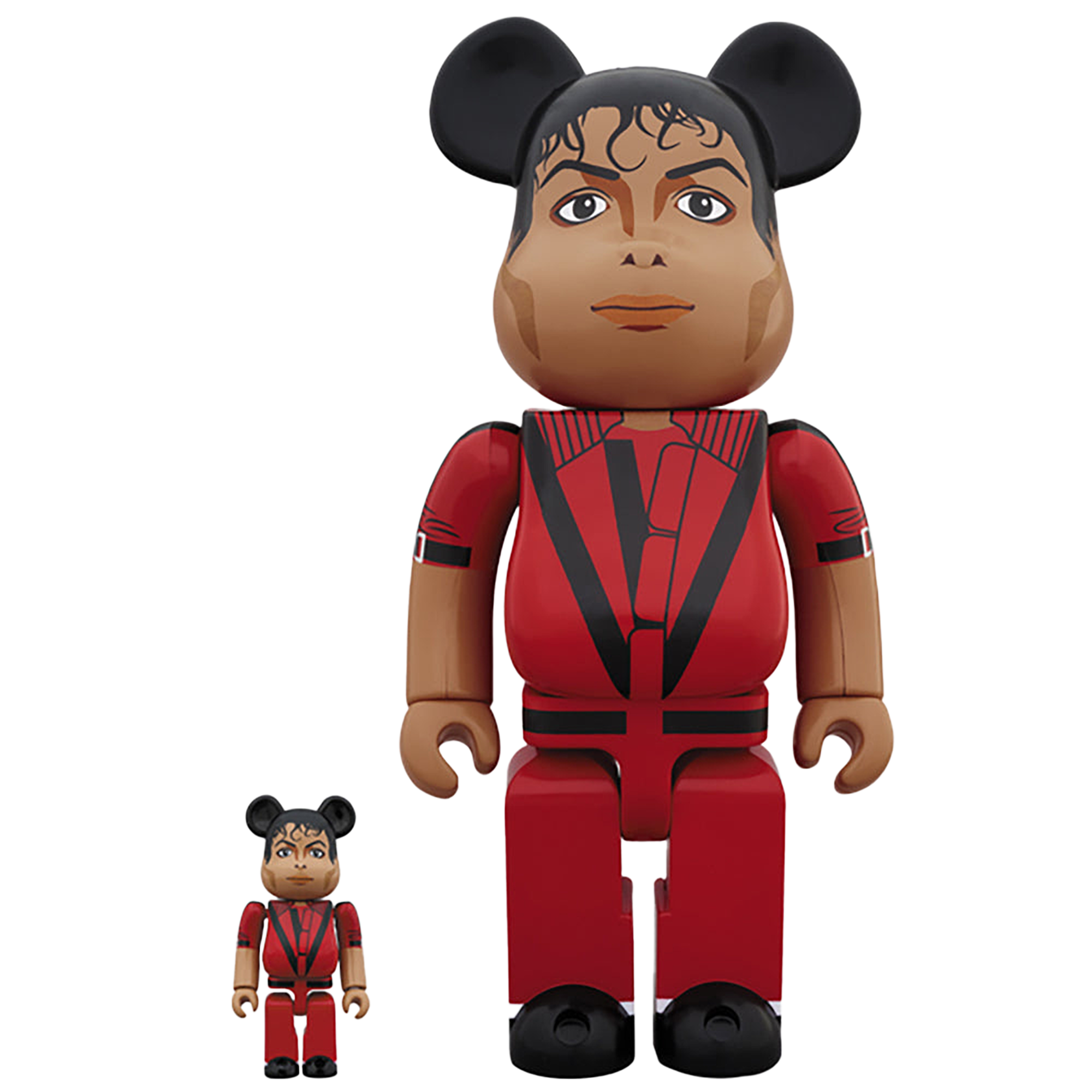 BE@RBRICK Michael Jackson Red Jacket 100％ & 400％
