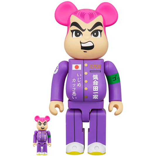BE@RBRICK 気合田くん 2 100％ & 400％