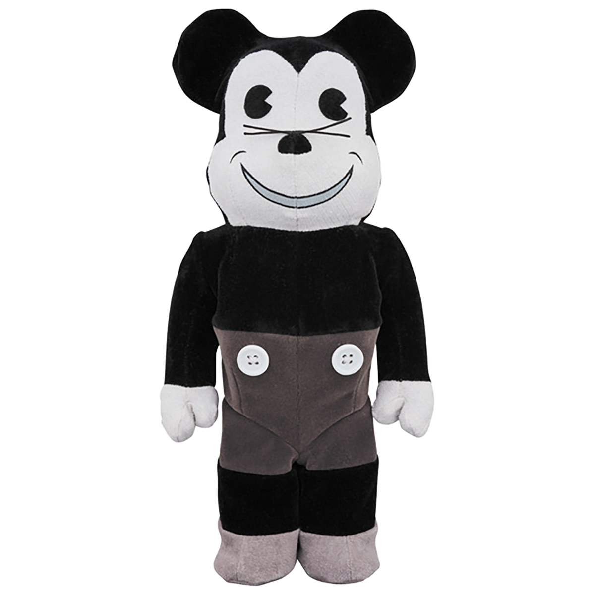 BE@RBRICK MICKEY MOUSE (VINTAGE B&W Ver.) 100％ & 400％
