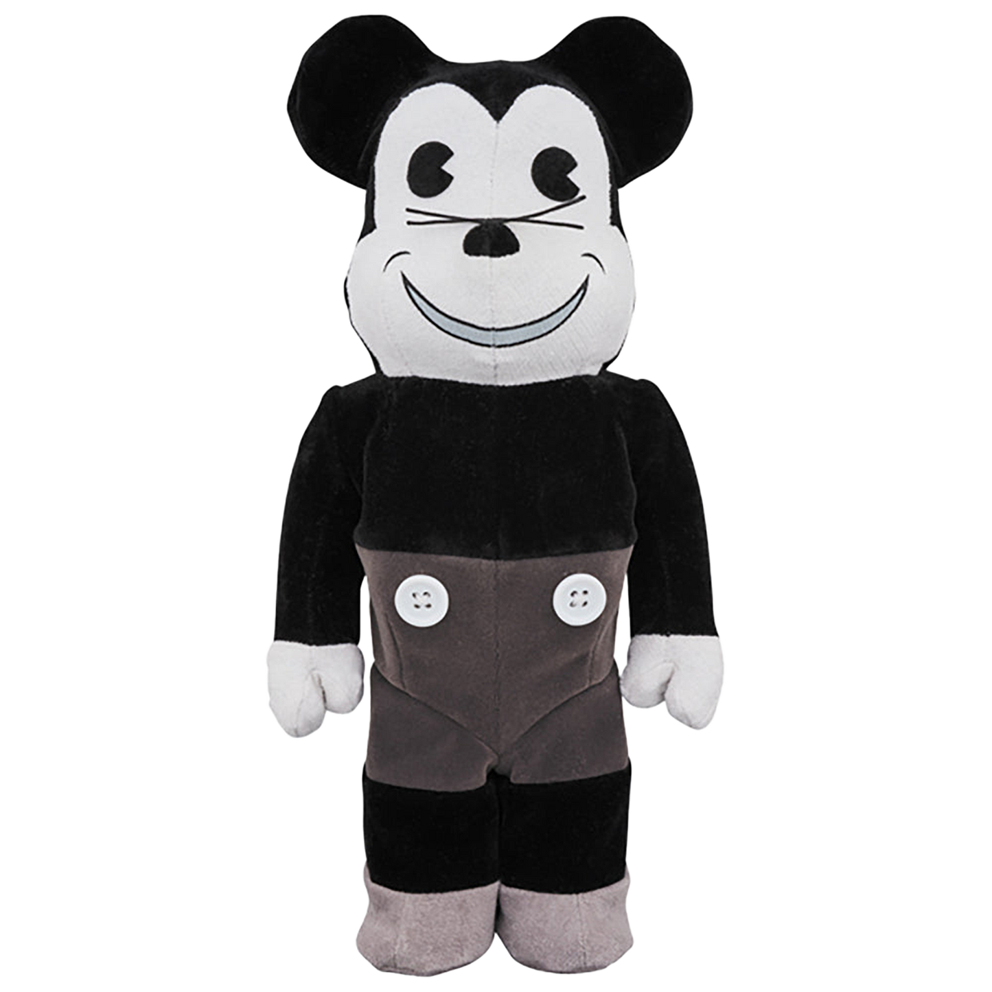 BE@RBRICK MICKEY MOUSE (VINTAGE B&W Ver.) 100％ & 400％