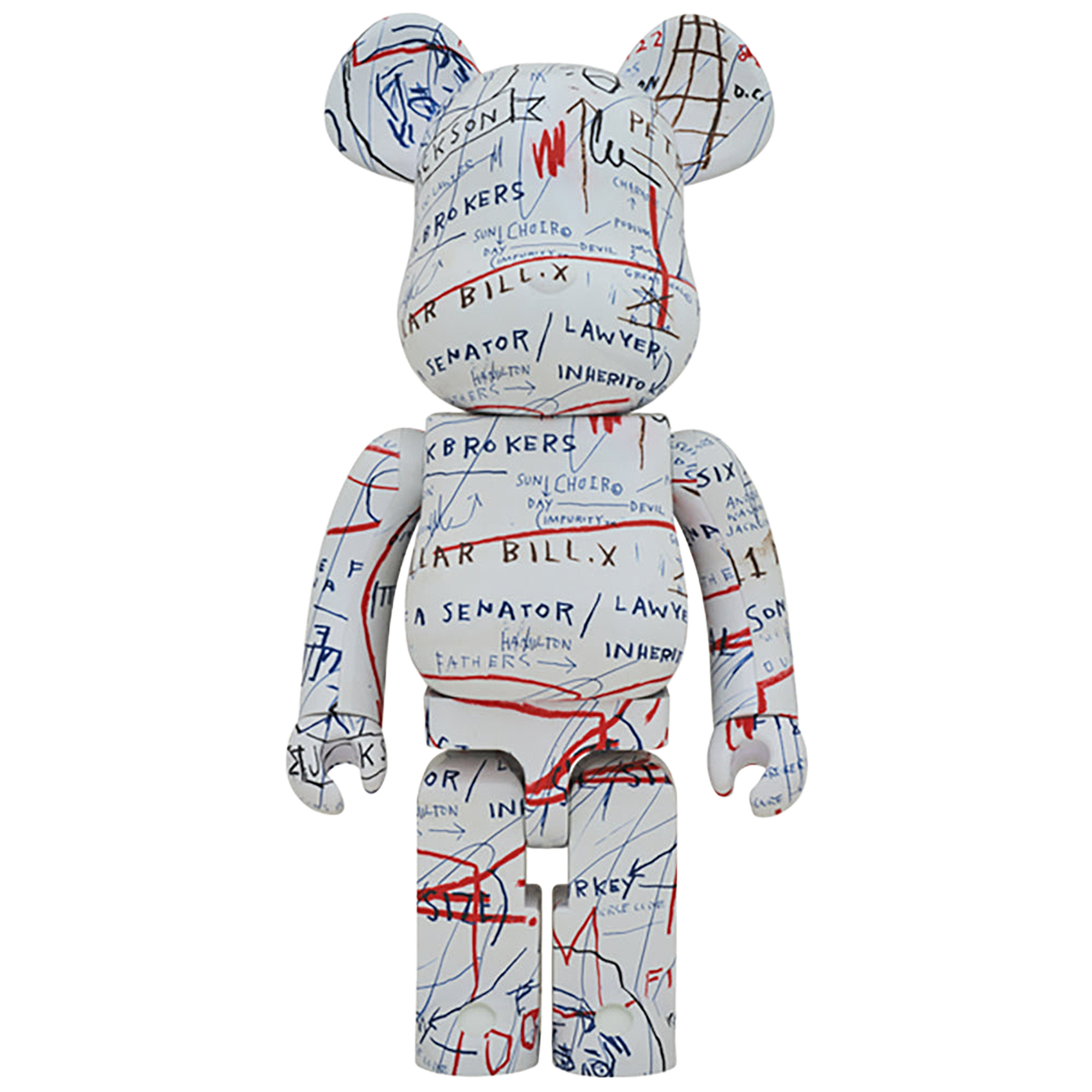 BE@RBRICK JEAN-MICHEL BASQUIAT #2 1000％