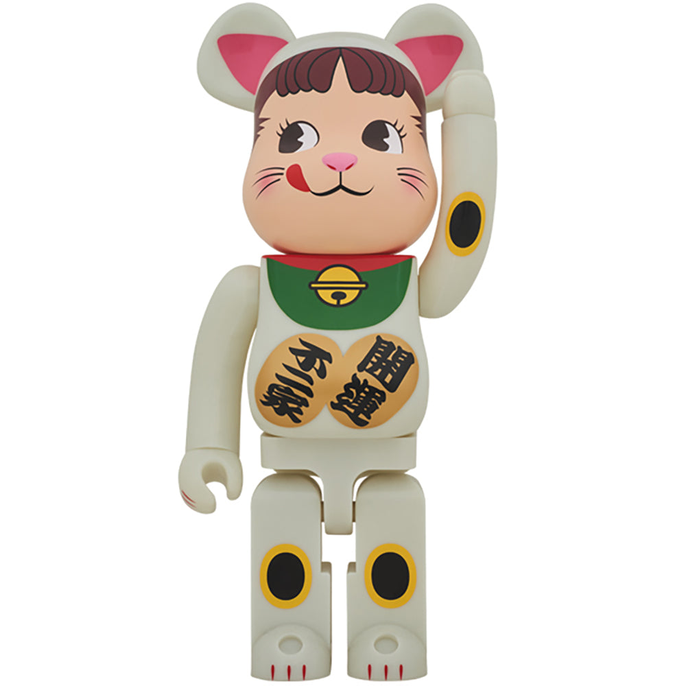 BE@RBRICK 招き猫 ペコちゃん 蓄光 1000％_0
