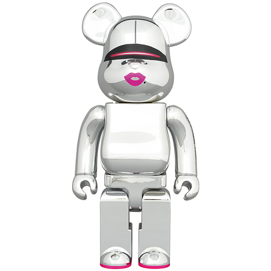 BE@RBRICK SORAYAMA × 2G SILVER Ver. 1000％