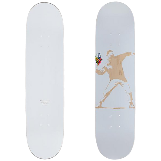 Brandalism SKATEBOARD DECK "FLOWER BOMBER" 5th