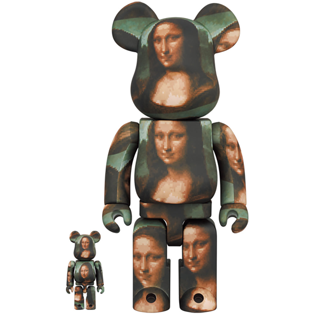 BE@RBRICK MONA LISA OVERDRIVE 100％ & 400％_0