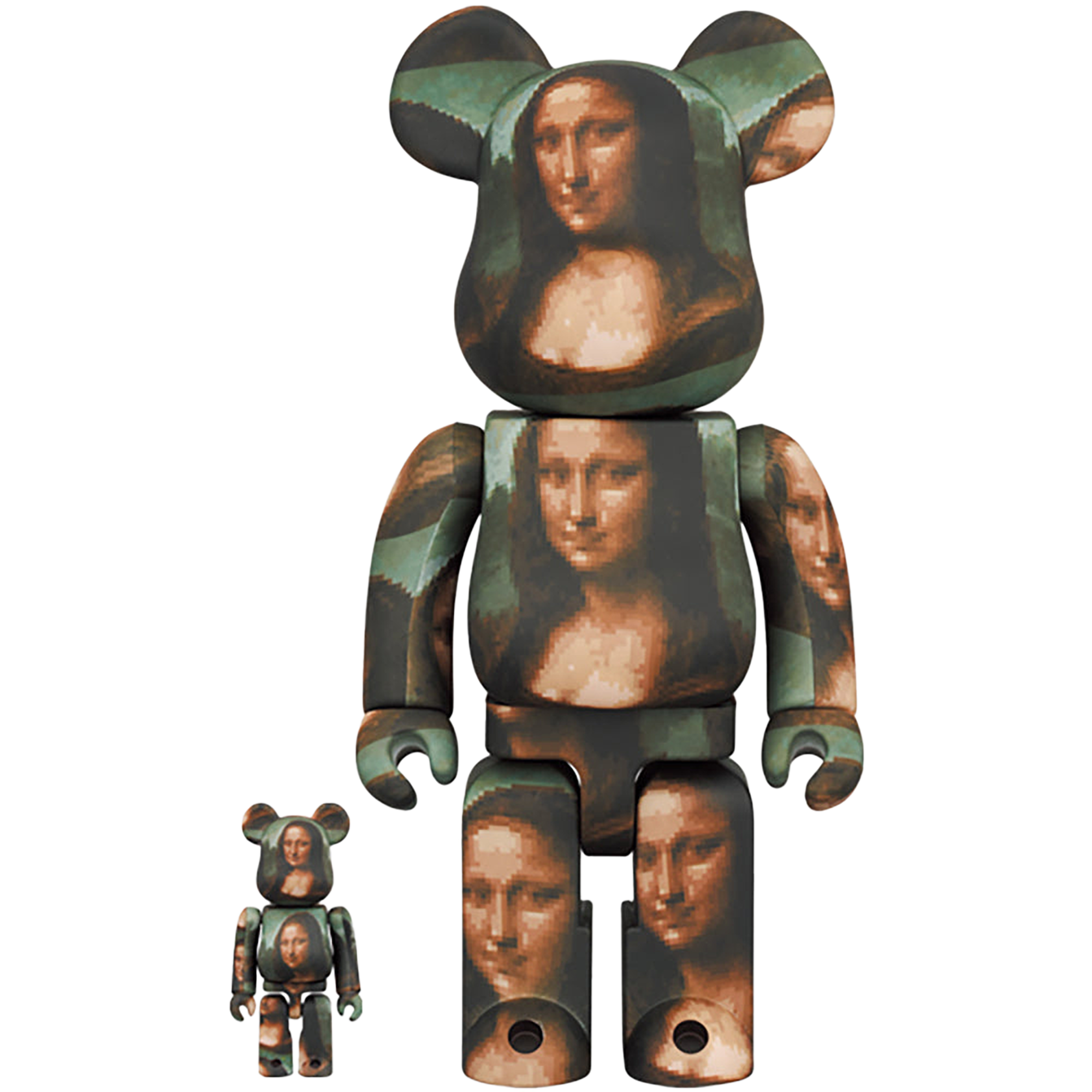 BE@RBRICK MONA LISA OVERDRIVE 100％ & 400％