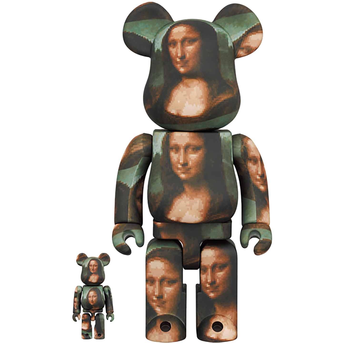BE@RBRICK MONA LISA OVERDRIVE 100％ & 400％
