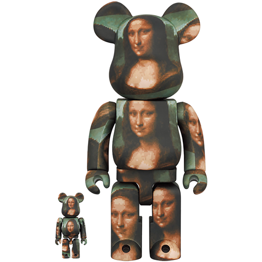 BE@RBRICK MONA LISA OVERDRIVE 100％ & 400％