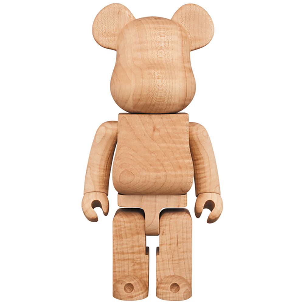 BE@RBRICK カリモク 杢 メープル 400％_0