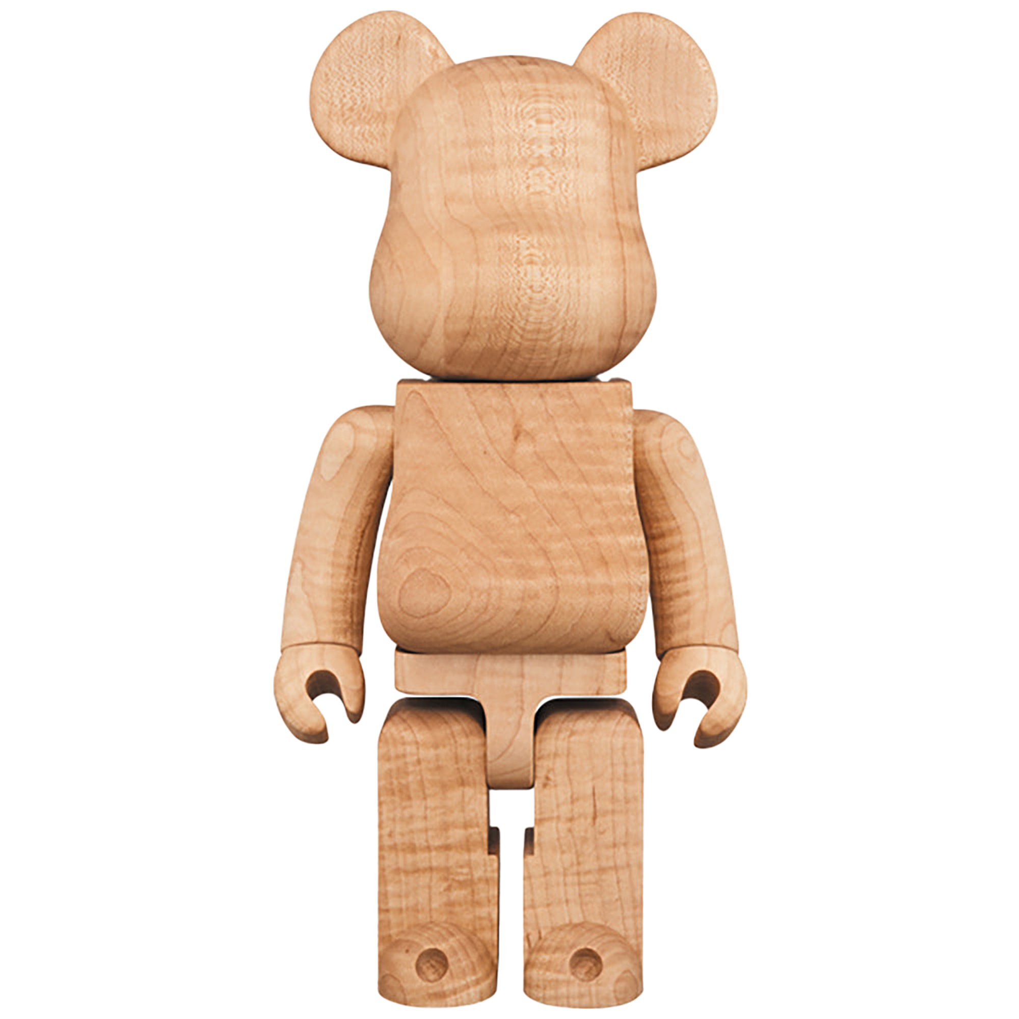 BE@RBRICK カリモク 杢 メープル 400％