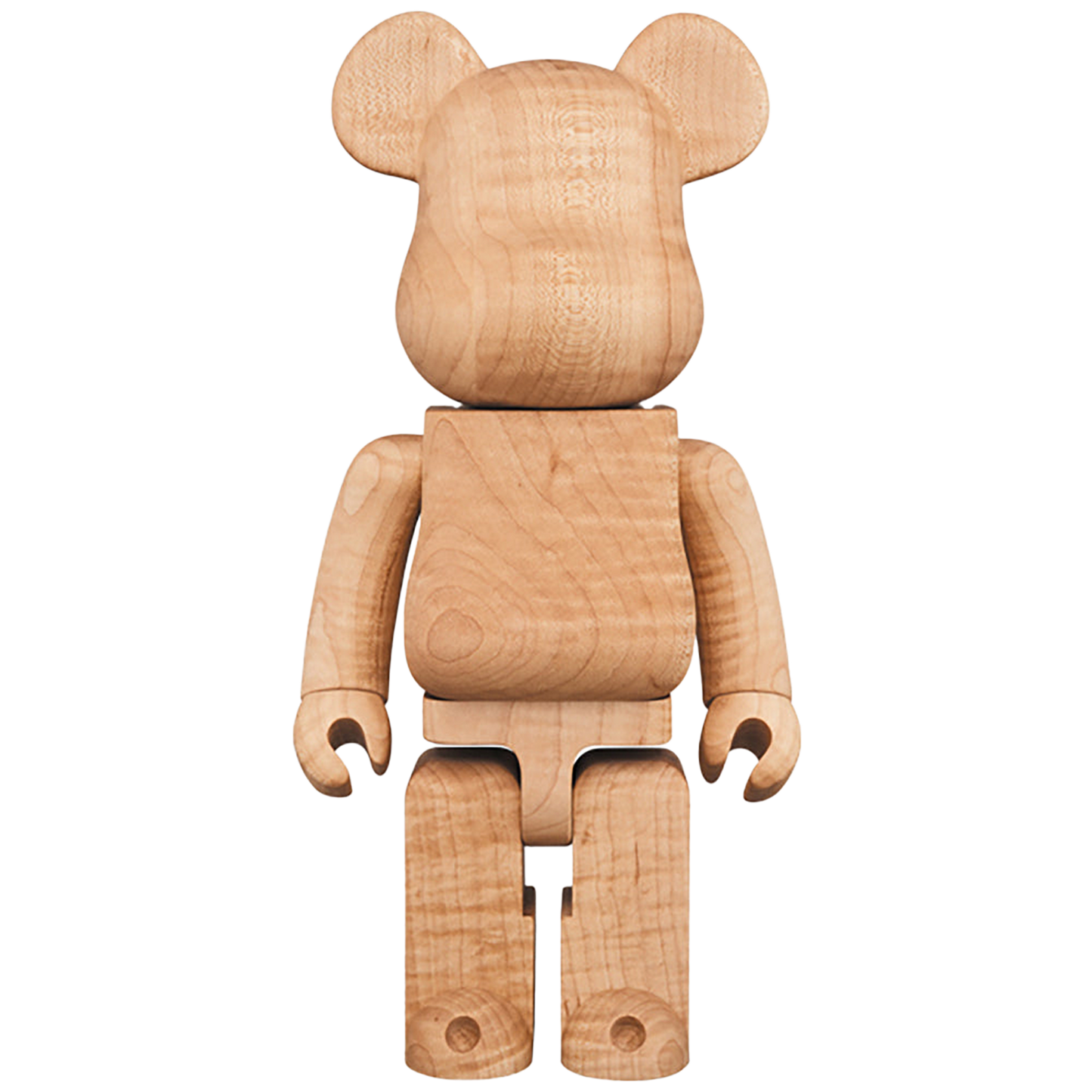 BE@RBRICK カリモク 杢 メープル 400％