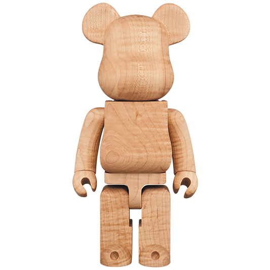 BE@RBRICK カリモク 杢 メープル 400％