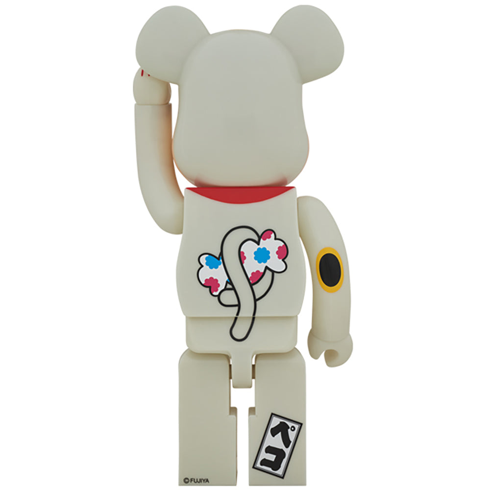 BE@RBRICK 招き猫 ペコちゃん 蓄光 1000％_1