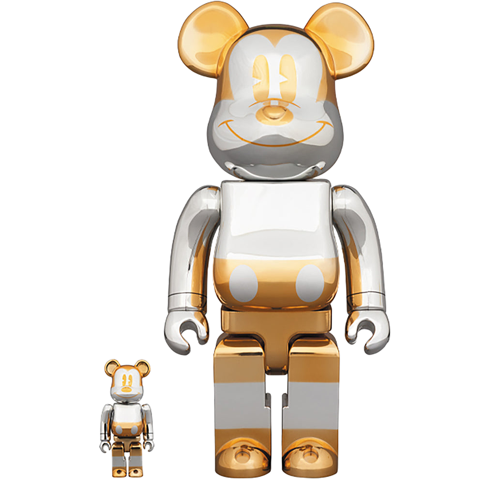 BE@RBRICK FUTURE MICKEY 100％ & 400％