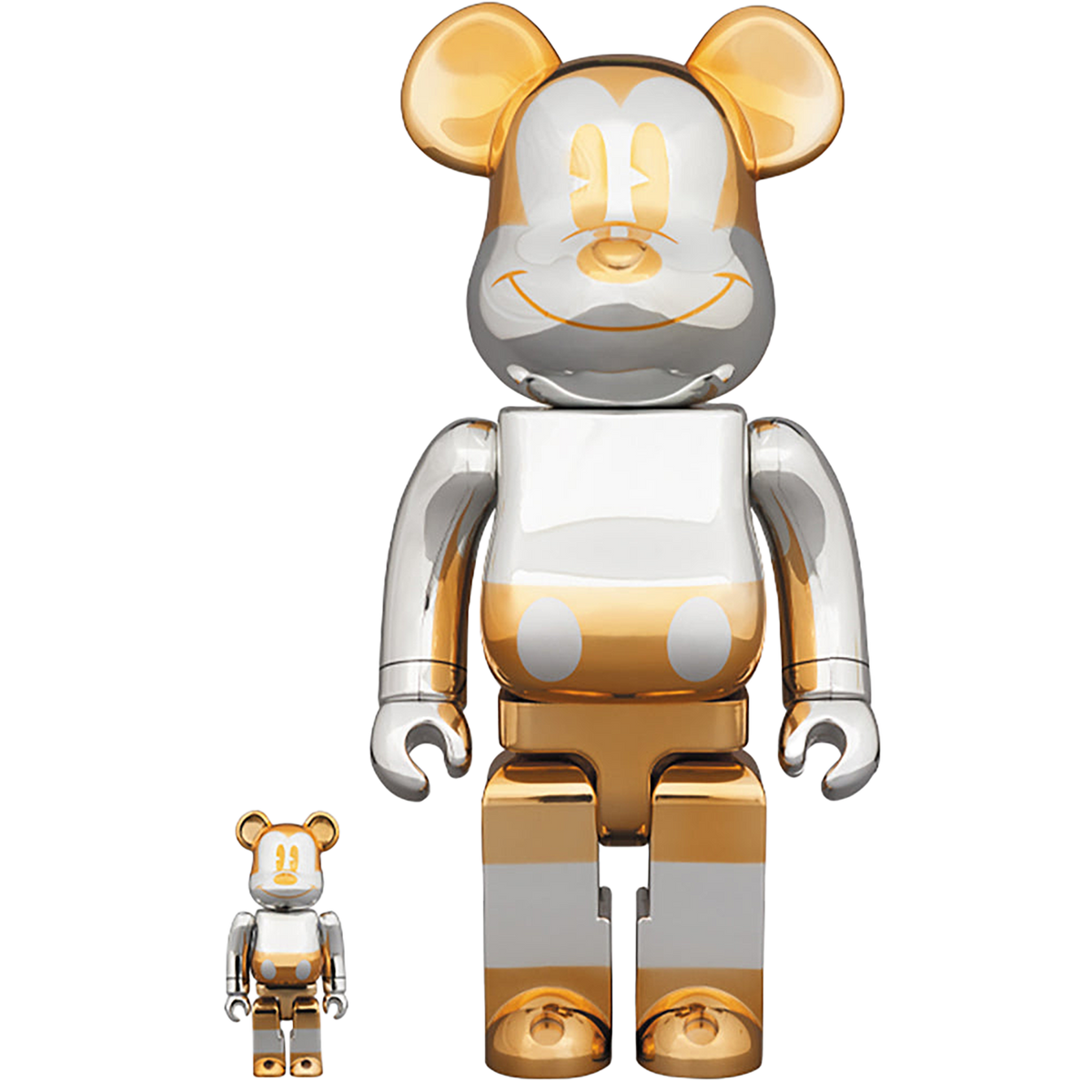 BE@RBRICK FUTURE MICKEY 100％ & 400％