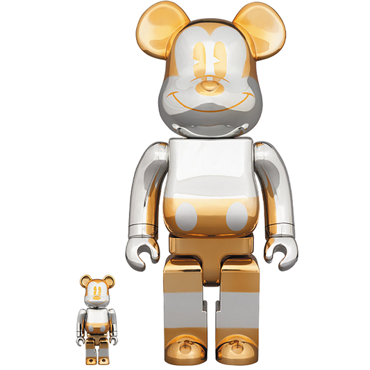BE@RBRICK FUTURE MICKEY 100％ & 400％