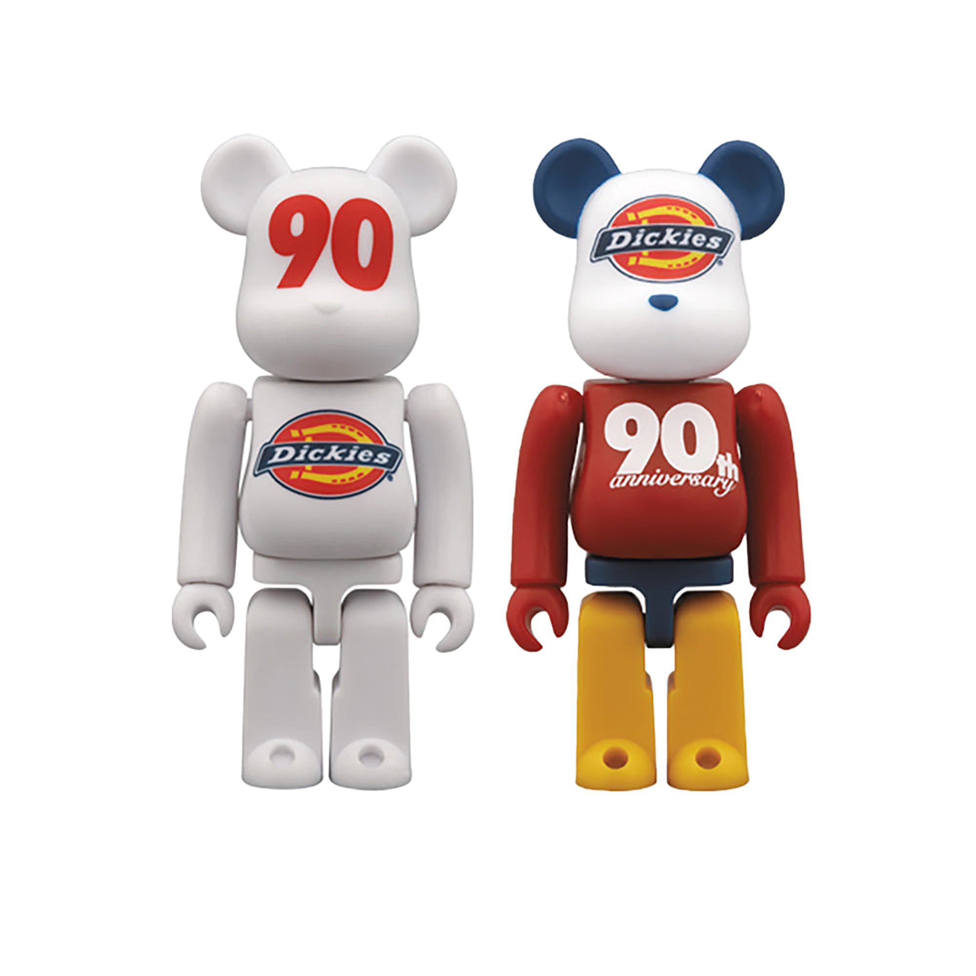 Dickies 90th BE@RBRICK WHITE Ver. / LOGO Color Ver.