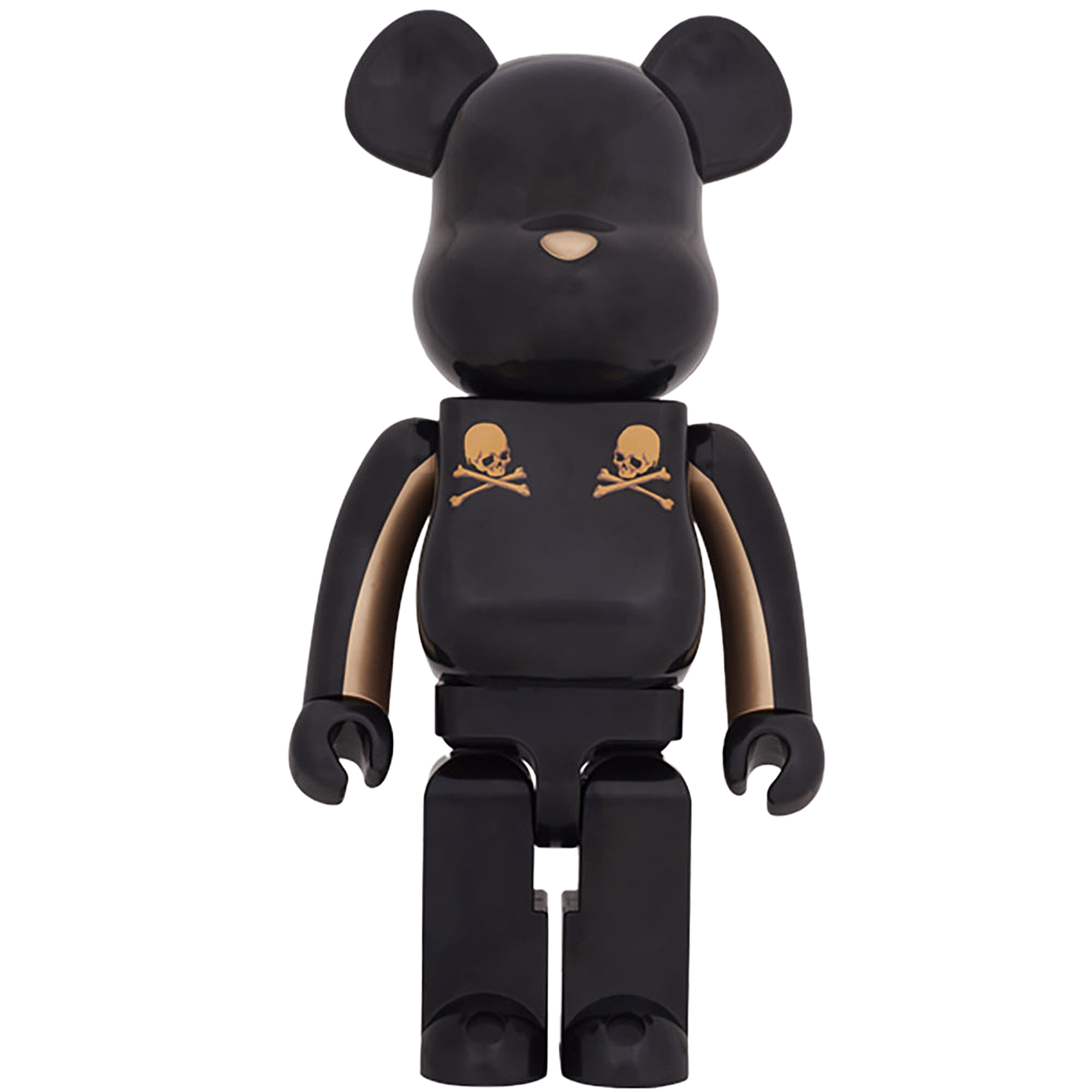 BE@RBRICK mastermind JAPAN GOLD STRIPE 1000%