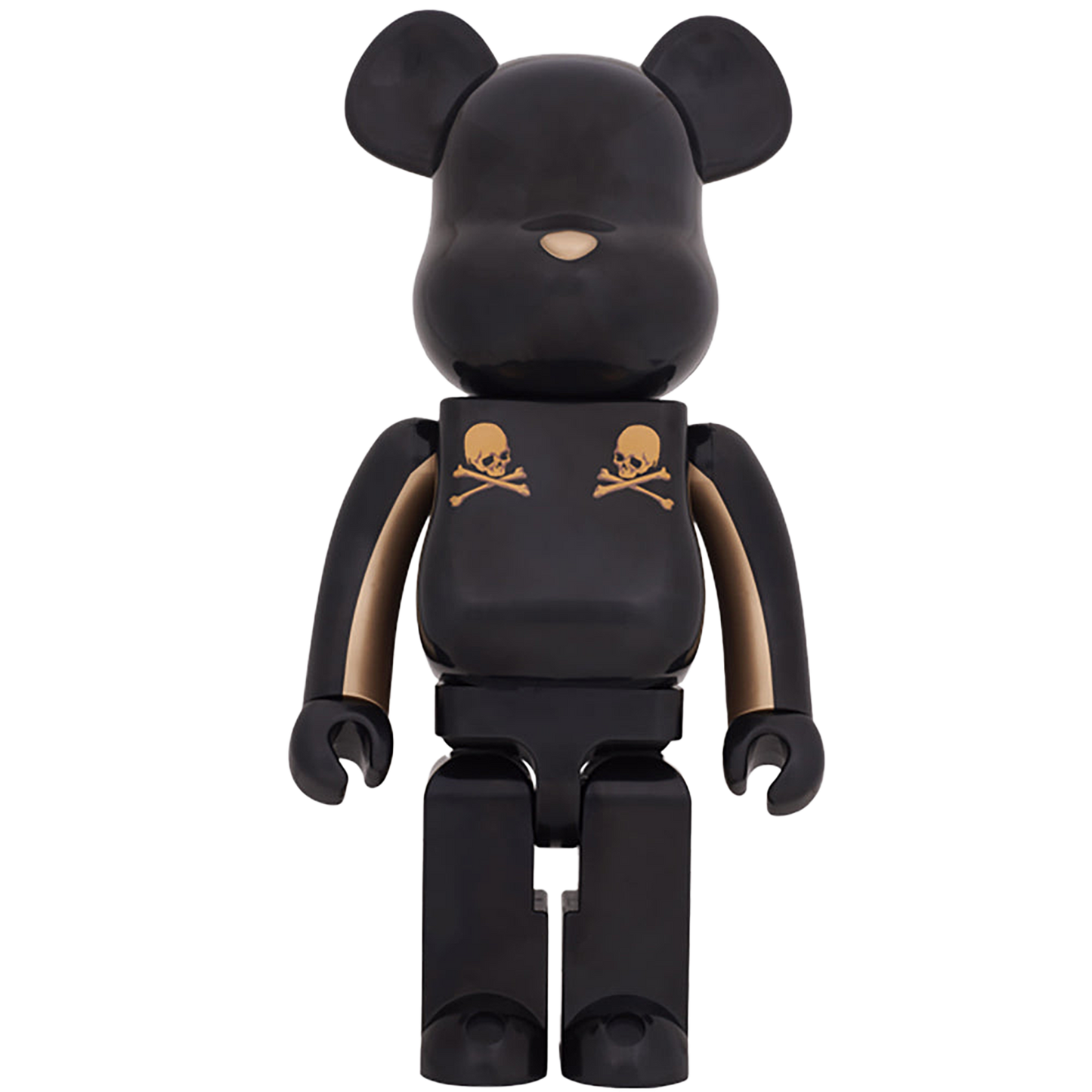BE@RBRICK mastermind JAPAN GOLD STRIPE 1000%