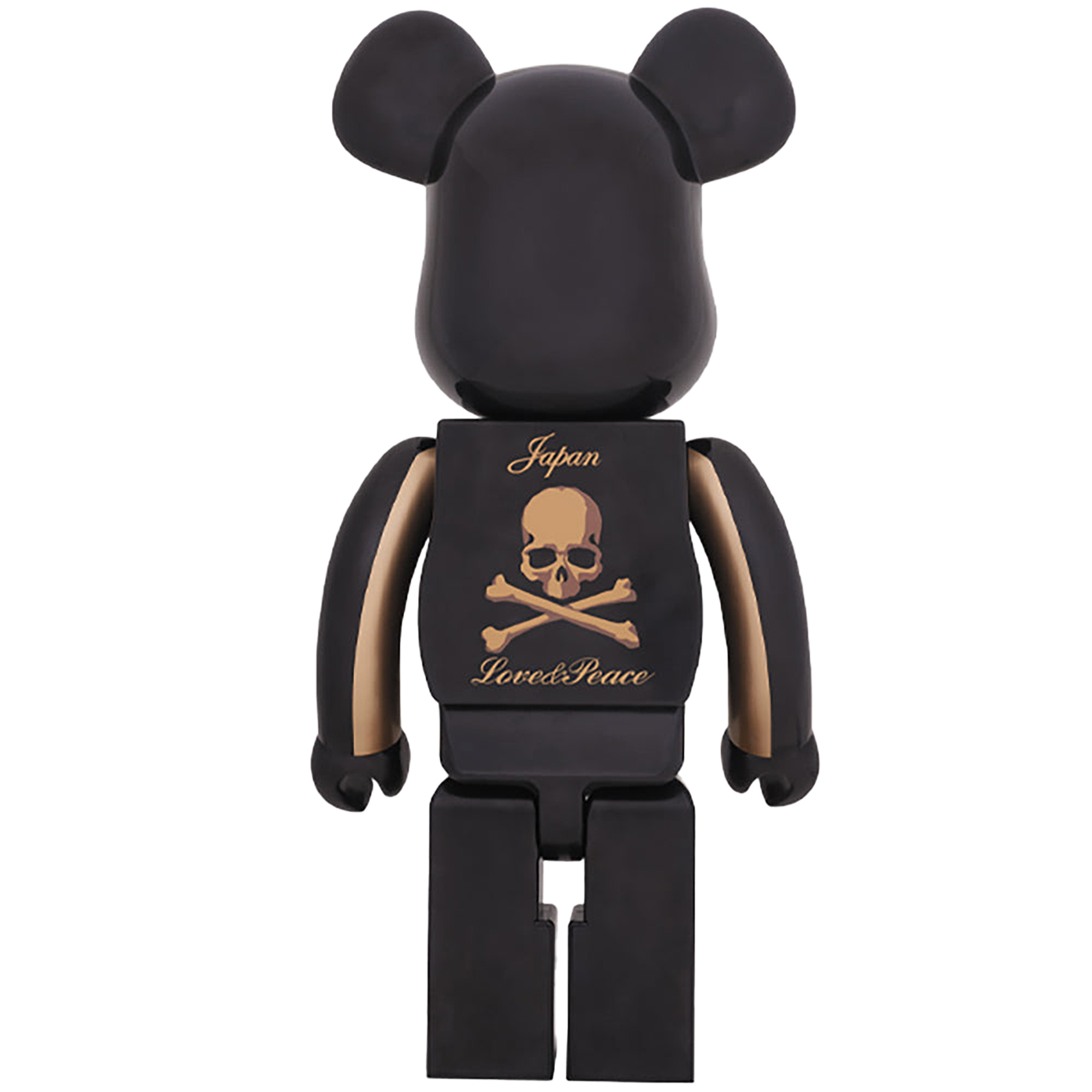 BE@RBRICK mastermind JAPAN GOLD STRIPE 1000%