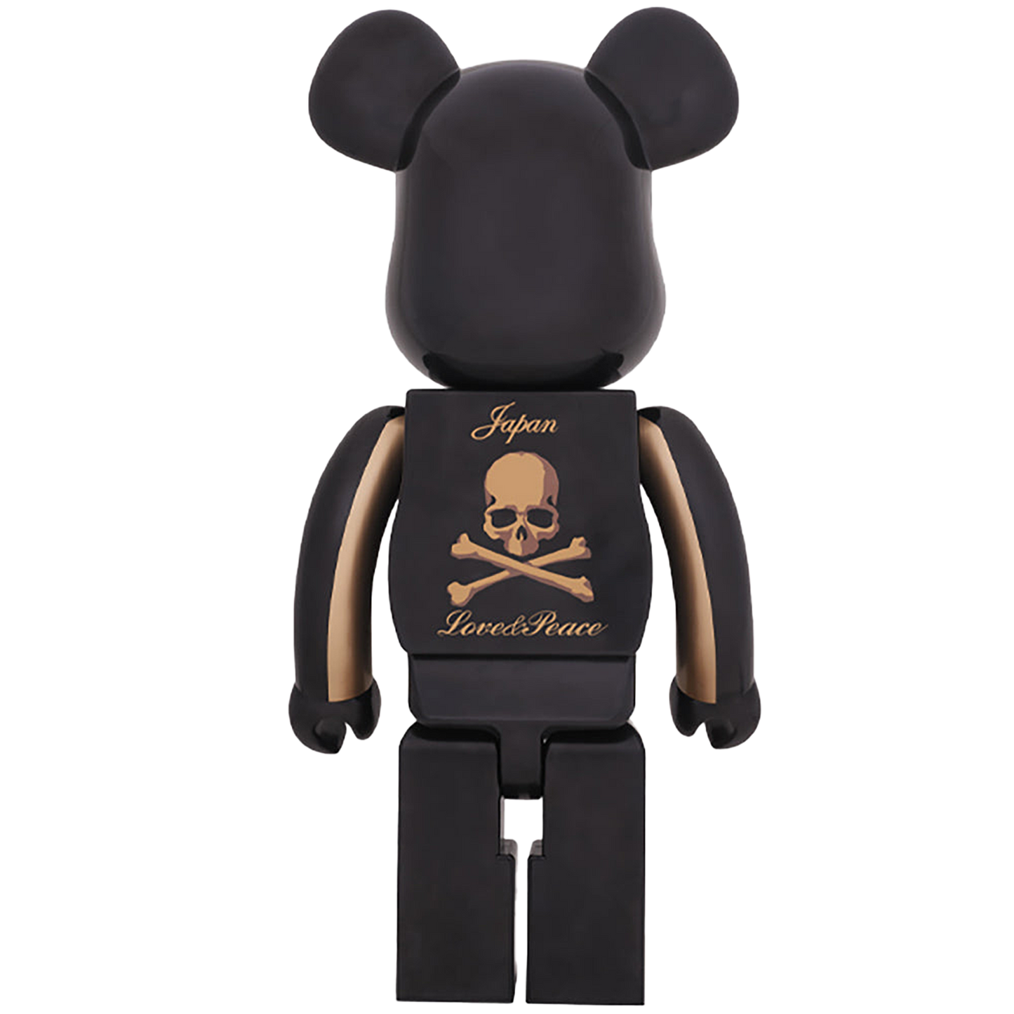 BE@RBRICK mastermind JAPAN GOLD STRIPE 1000%