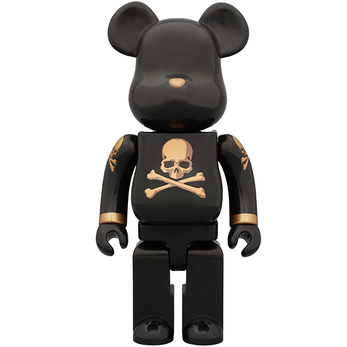BE@RBRICK mastermind JAPAN BLACK & GOLD 100% & 400%