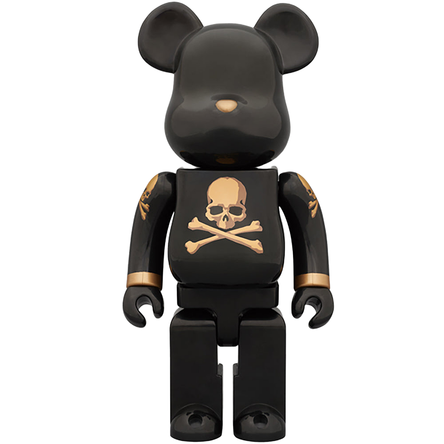 BE@RBRICK mastermind JAPAN BLACK & GOLD 100% & 400%