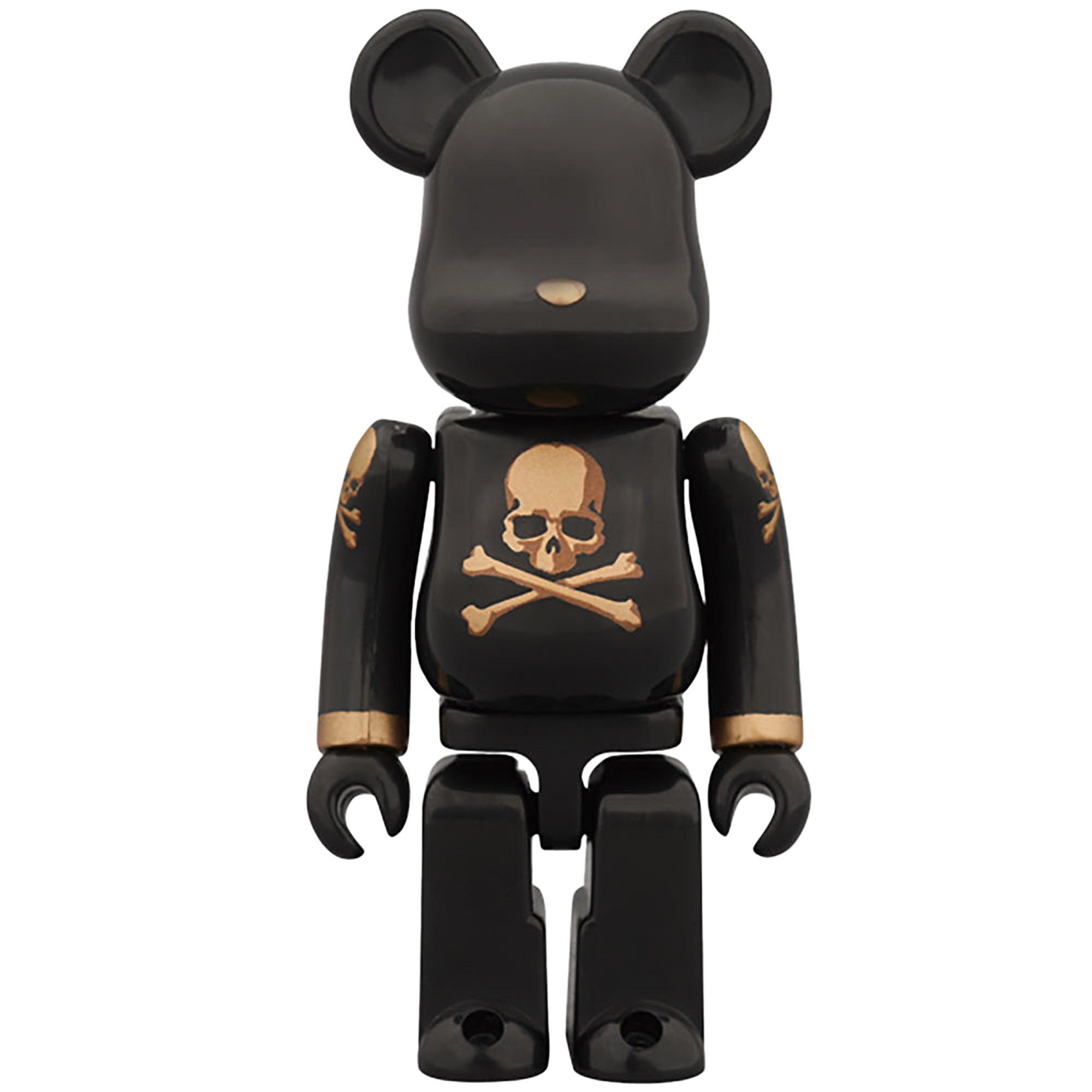 BE@RBRICK mastermind JAPAN BLACK & GOLD 100% & 400%