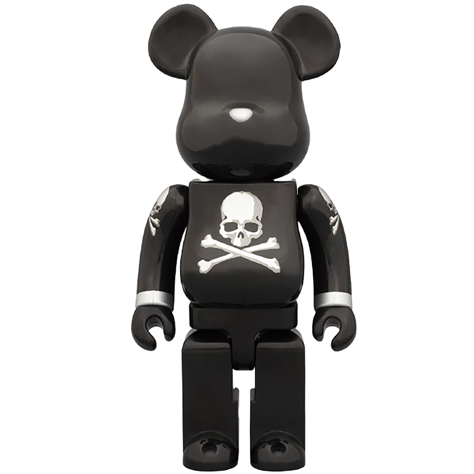 BE@RBRICK mastermind JAPAN BLACK & SILVER  100% & 400%