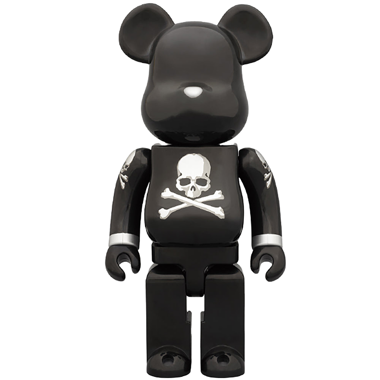 BE@RBRICK mastermind JAPAN BLACK & SILVER  100% & 400%