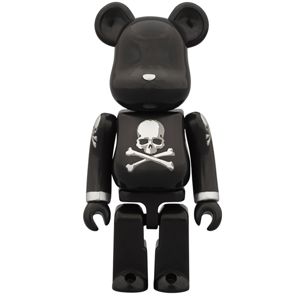 BE@RBRICK mastermind JAPAN BLACK & SILVER  100% & 400%_1