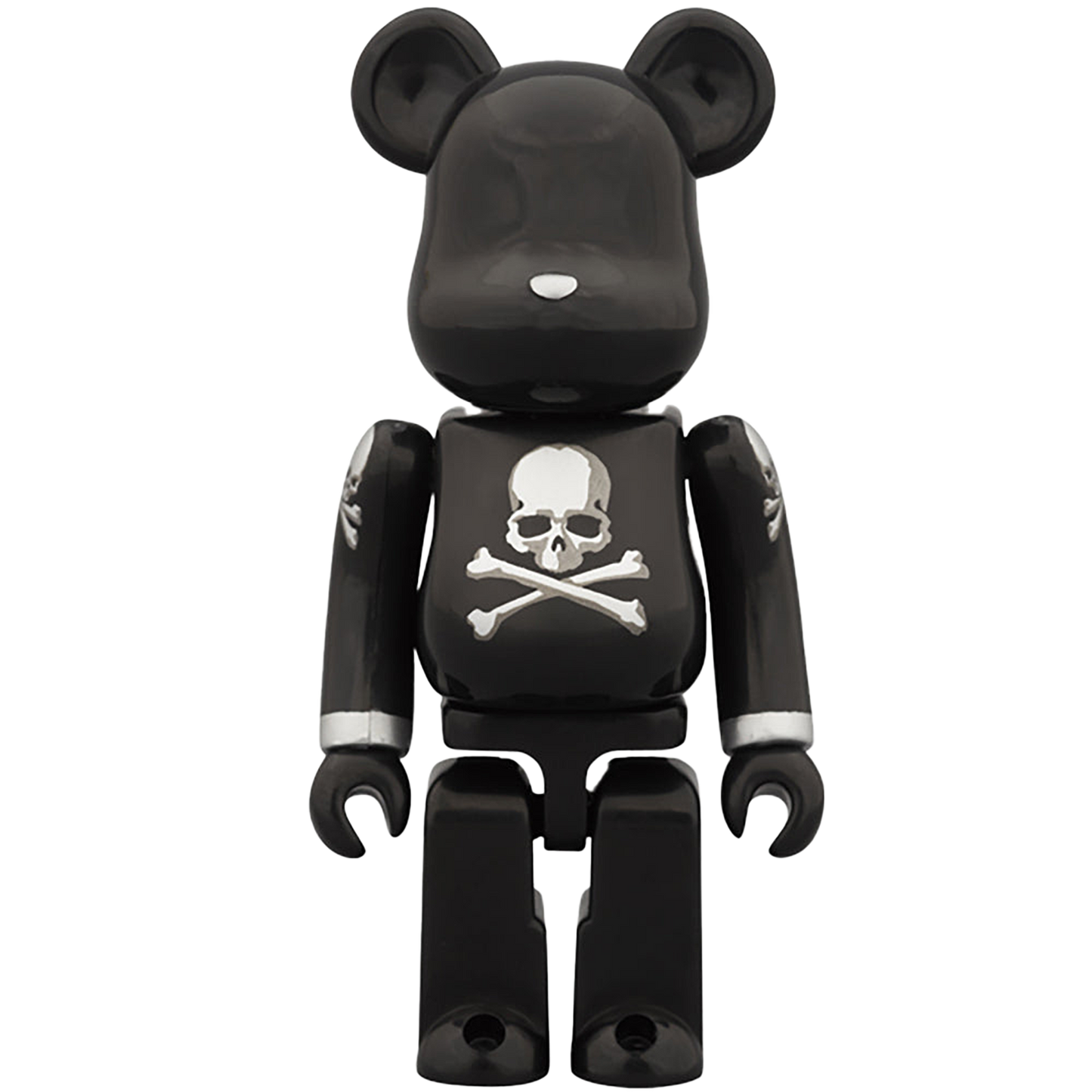 BE@RBRICK mastermind JAPAN BLACK & SILVER  100% & 400%