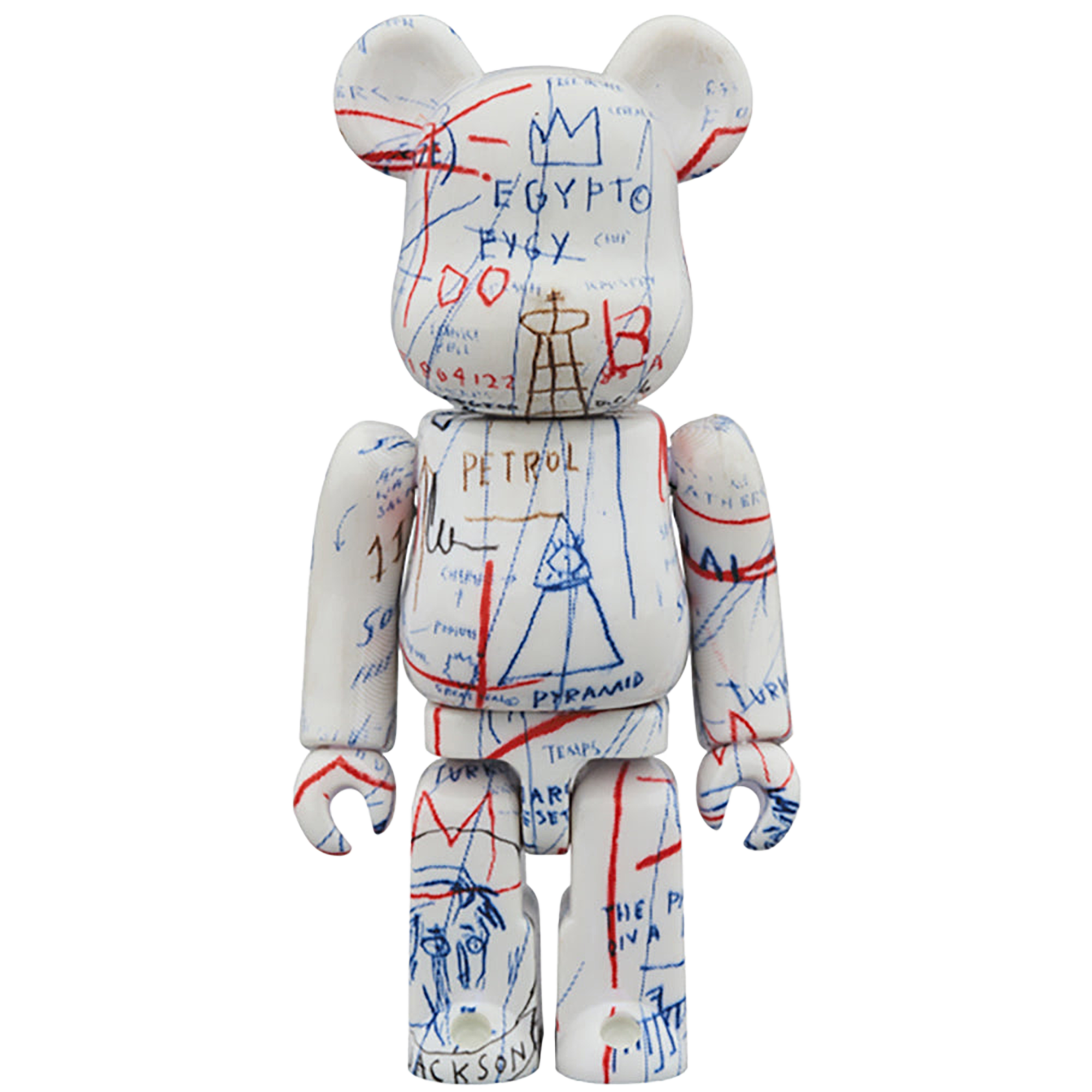 BE@RBRICK JEAN-MICHEL BASQUIAT #2 100％ & 400％