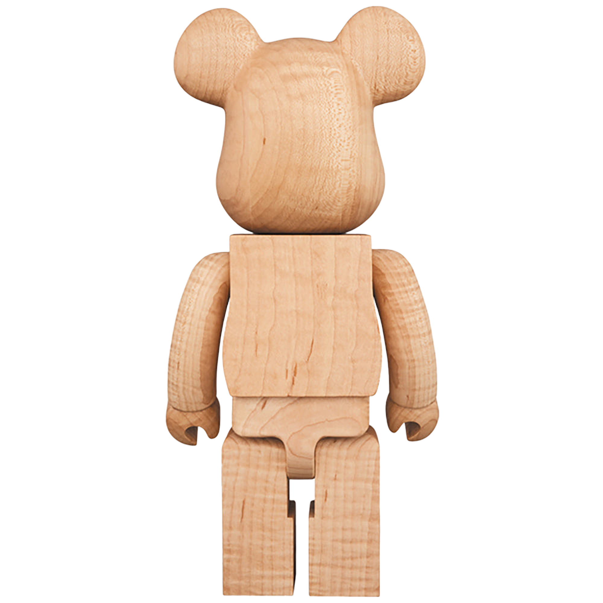 BE@RBRICK カリモク 杢 メープル 400％