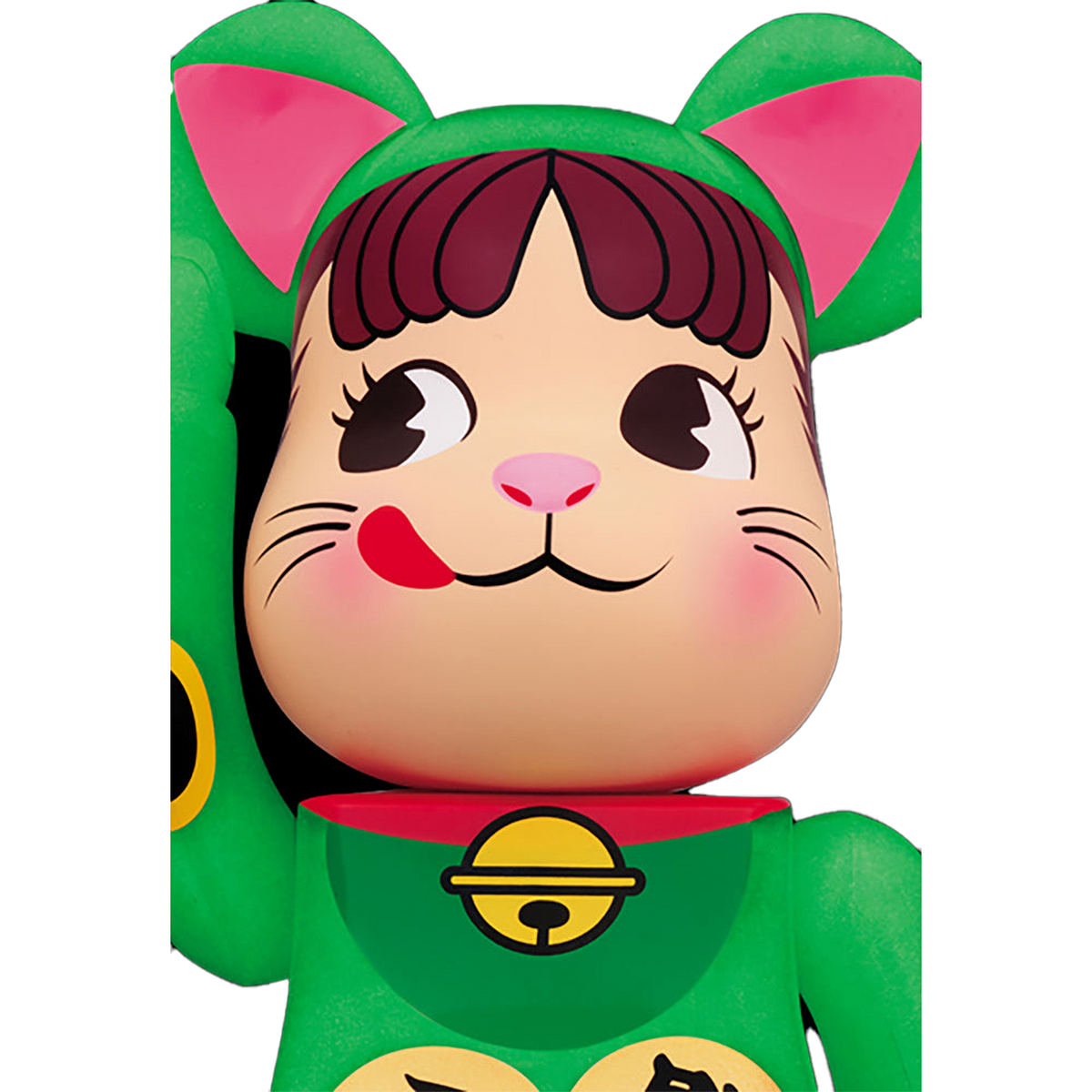 BE@RBRICK 招き猫 ペコちゃん 蓄光 1000％