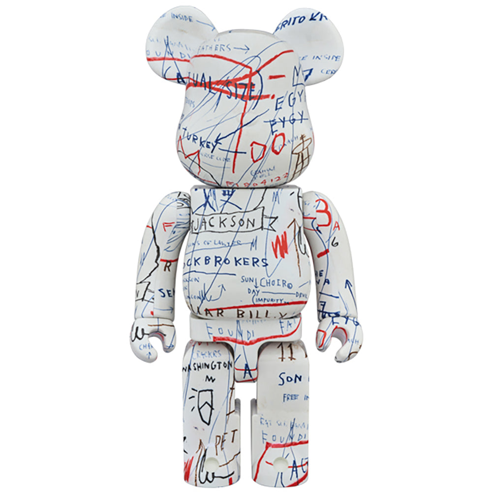 BE@RBRICK JEAN-MICHEL BASQUIAT #2 100％ & 400％_2
