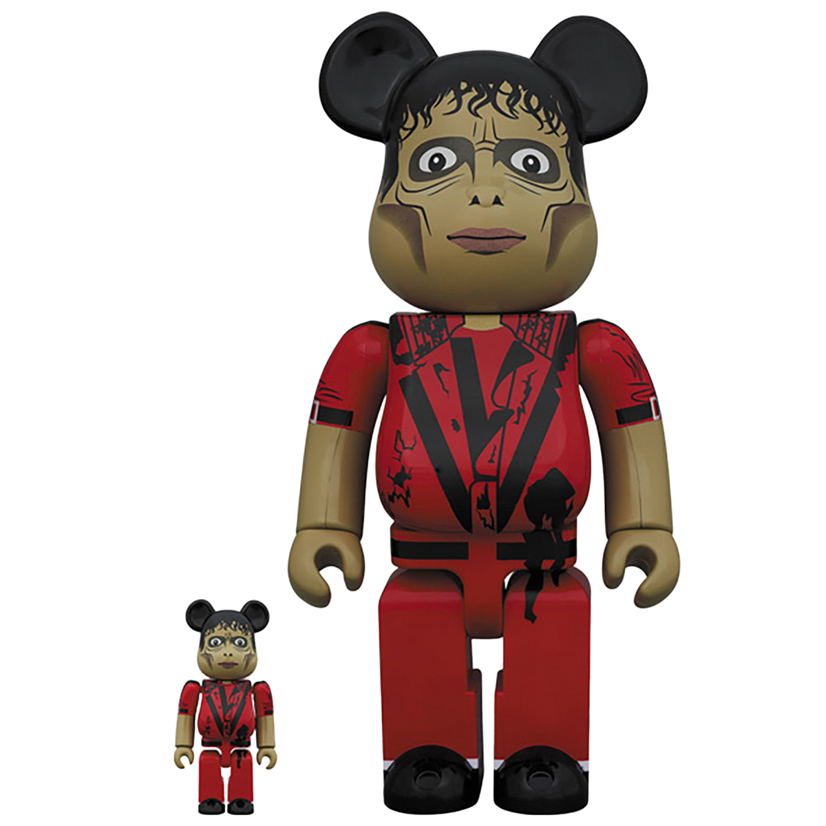 BE@RBRICK Michael Jackson Zombie 100％ & 400％