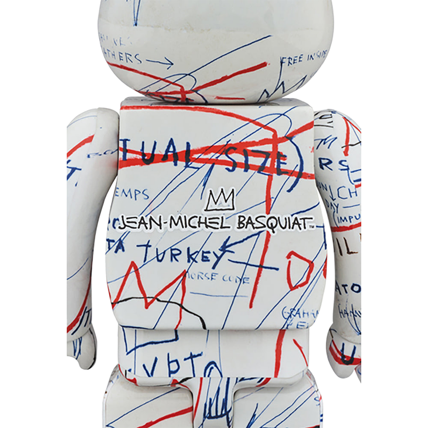 BE@RBRICK JEAN-MICHEL BASQUIAT #2 100％ & 400％