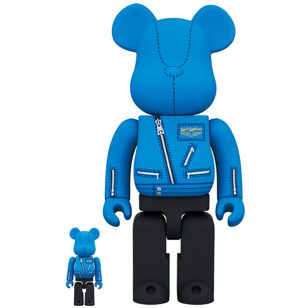 BE@RBRICK Lewis Leathers CYCLONE 100％ & 400％_0