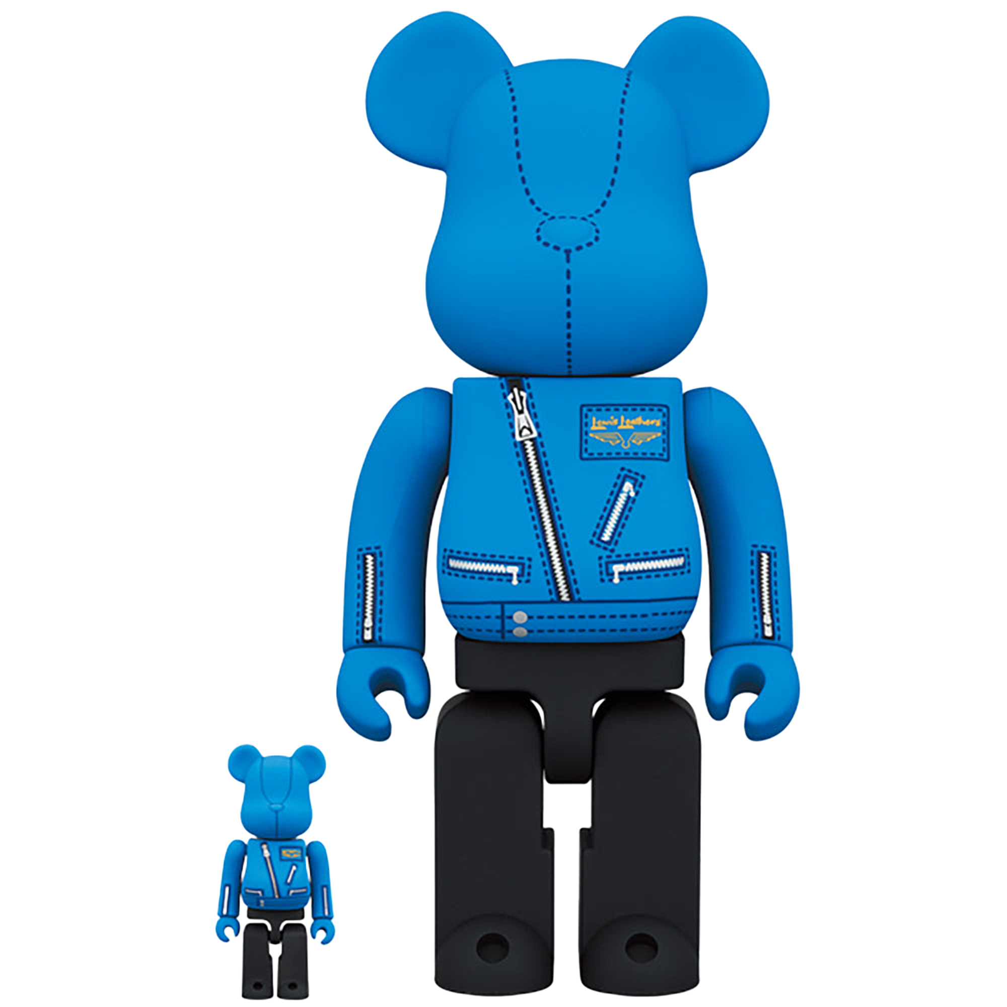 BE@RBRICK Lewis Leathers CYCLONE 100％ & 400％