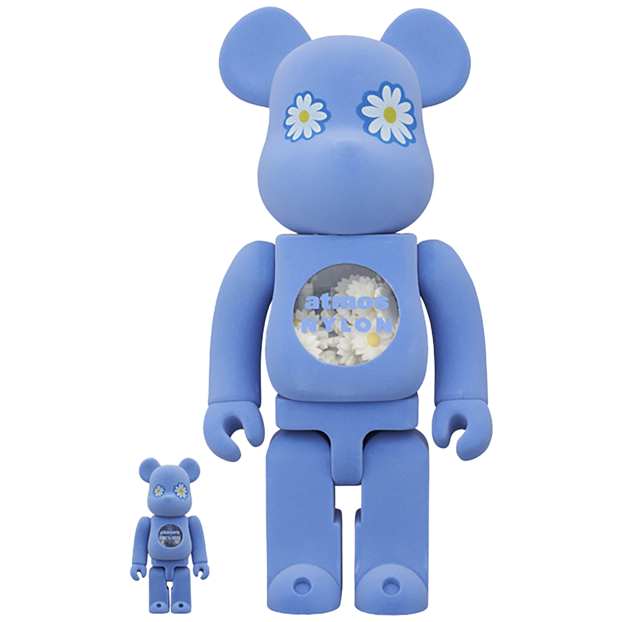 BE@RBRICK atmos × NYLON JAPAN TYPE-2 100％ & 400％