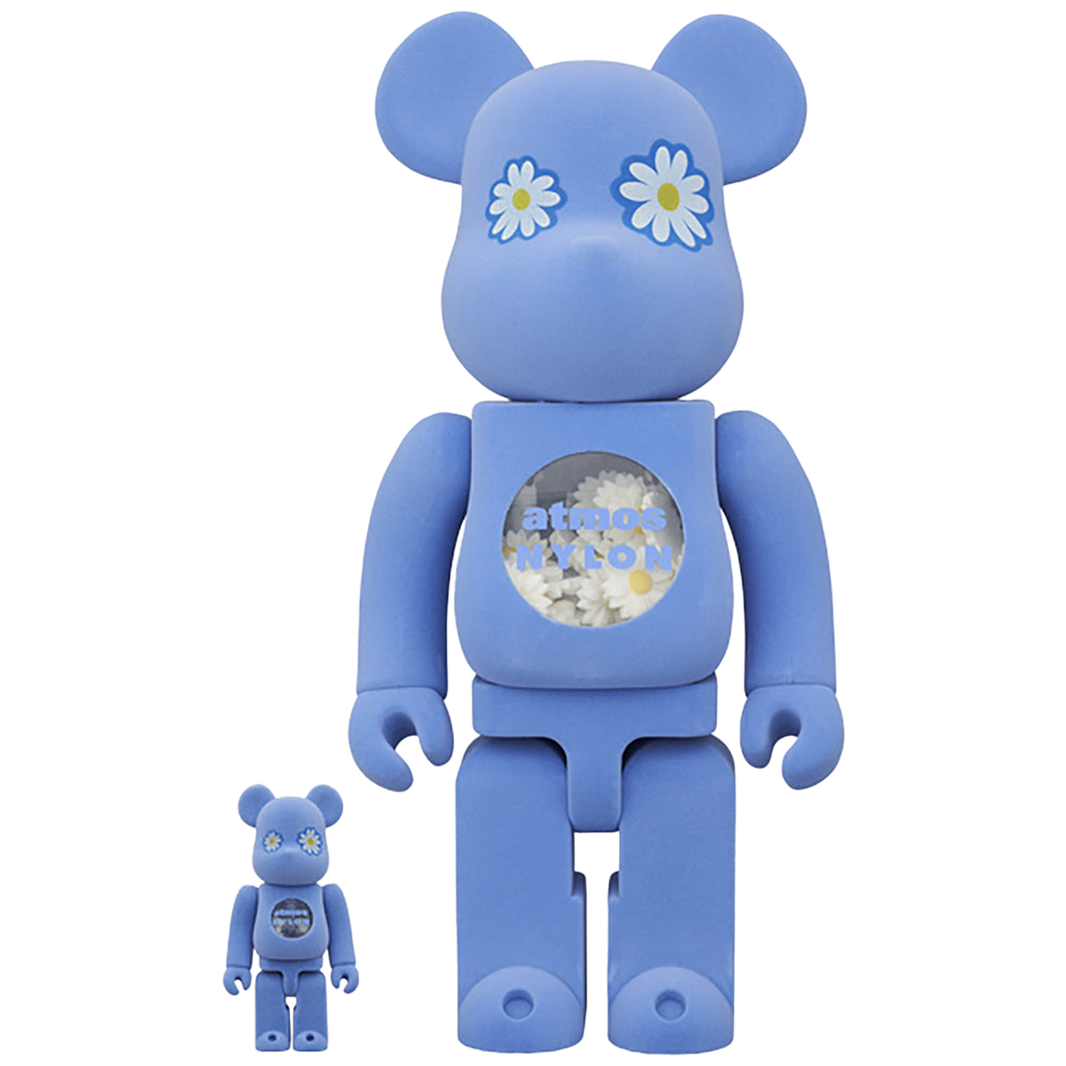 BE@RBRICK atmos × NYLON JAPAN TYPE-2 100％ & 400％