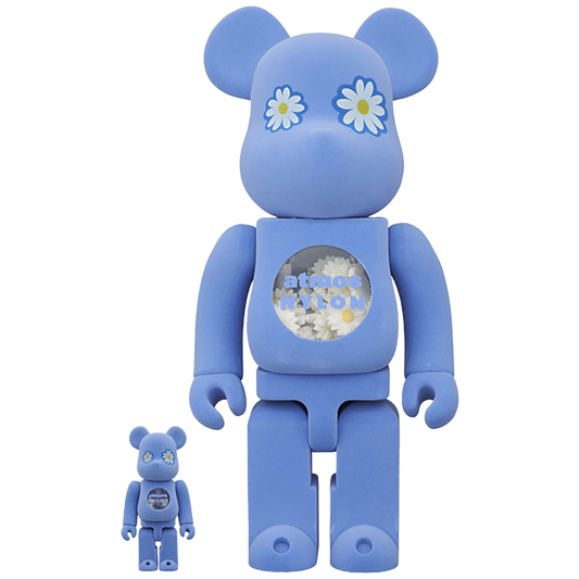 BE@RBRICK atmos × NYLON JAPAN TYPE-2 100％ & 400％
