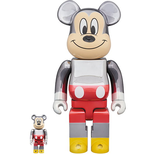 BE@RBRICK fragmentdesign MICKEY MOUSE COLOR Ver.100％ & 400％