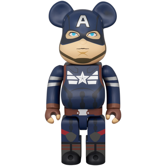BE@RBRICK CAPTAIN AMERICA (Winter Soldier Ver.) 400％《2026年9月発売予定》_0