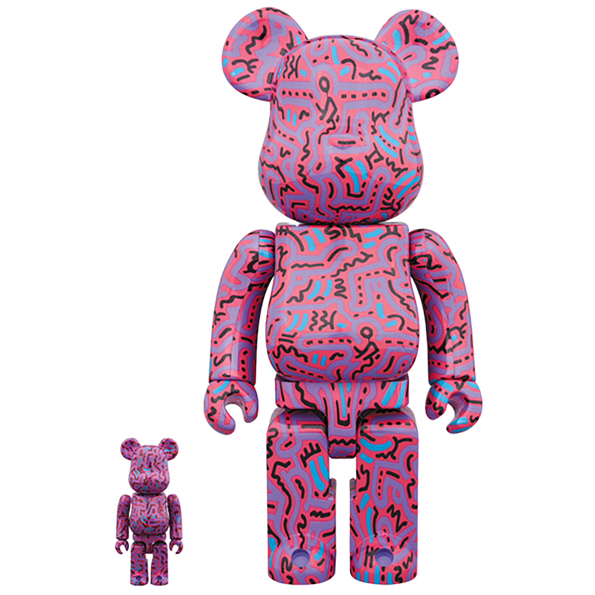 BE@RBRICK KEITH HARING #2 100％ & 400％