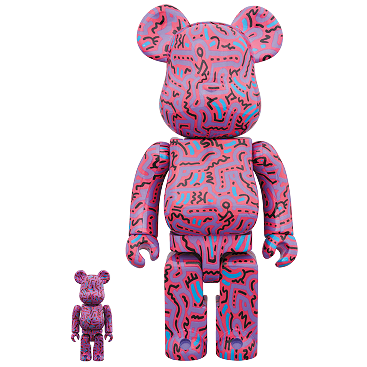 BE@RBRICK KEITH HARING #2 100％ & 400％