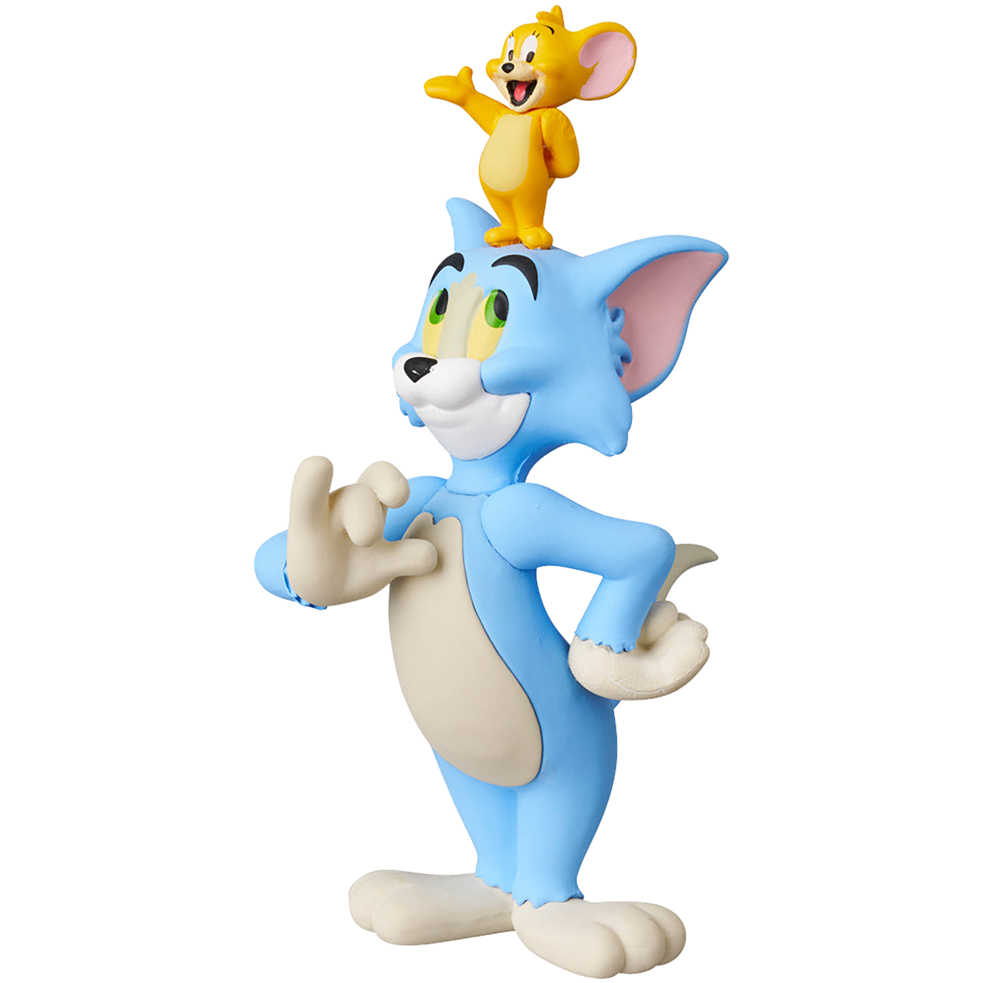UDF TOM AND JERRY Classic Color Ver. JERRY on TOM's HEAD | MEDICOM